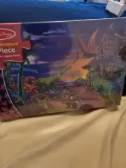 Melissa & Doug Land Of Dinosaurs 60 Piece Jigsaw Puzzle Item #1372 New & Sealed