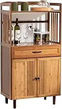 Storage Cabinet, Buffet Sideboard Server Home Sideboard Dining Side Cabinet Kitchen Rack Modern Minimalist Cabinet Living Room Wine Cabinet Storage Wall Accent Sideboard (Color : 60cm)
