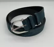 RM Williams Belt Size 40 Green Suede Leather Santa Fe Classic NEW