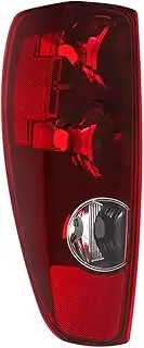 Led Car Rear Tail Lamp ，Compatible for Colorado 2004 2005 2006 2007 2008 2009 2010 2011 2012 Brake Light With Bulbs(1pcs for left)