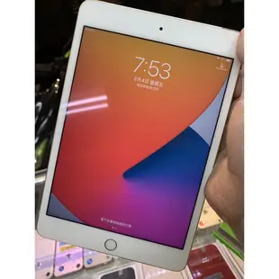 %【台機店】iPad Mini4 16G 32G 128G 插卡版 WiFi+行動網路 二手 台中 實體店