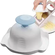 [Generic] Finger Guards for Cutting, Grater Finger Protection Holder, Kitchen Finger Guards, Kitchen Anti Cut Hand Protectors, Cutter Finger Guard, Finger Protective Tools for Vegetable Grater Slicer Shredder