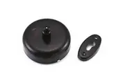 Retractable Clothesline Black - 3 metres