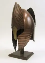 LORD OF THE RINGS HELMET BRONZE ~ MEDIEVAL COSTUME~ MEDIEVAL KNIGHT CRUSADER