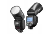 GODOX V1 PRO C Flash for Canon EOS Cameras - Professional Speedlight Flash Unit