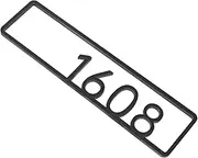 Outanaya Illuminated House Numbers Wall Hanging Decorative Sign Adhesive Address Numbers for Door Mailbox