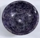 24" Round Amethyst Stone Sink Luxury Bathroom Vanity Top Basin Home Improvement
