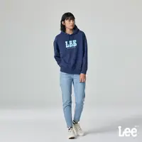 在飛比找樂天市場購物網優惠-Lee 女款 413 高腰標準小直筒牛仔褲 不修邊褲管 馬毛