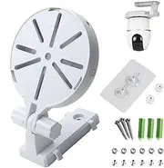 Camera Wall Mount - Baby Monitor Wall Mount | Baby Monitor Shelf | Adhesive Camera Mount Wall Shelves | No Drilling Small Wall Shelf, 180° Rotation Mounting Bracket for Indoor Speakers, Kids Monitor