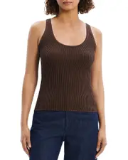 Theory Ribbed Tank Top