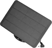 10W Portable Solar Charger, IP65 Portable Solar Panel with USB C Outputs for Stick Up Cam Battery for Ring Spotlight Camera Battery (CSP4W-DC-B)