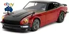 Toys Fast & Furious X - 1972 Datsun 240Z Rdw/Bk 1:24 Scale Diecast Model Toy Car