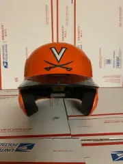 Virginia UVA Cavaliers Baseball Henry Godbout Game Worn Rawlings Batting Helmet