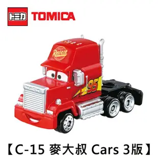 【日本正版】TOMICA C-15 麥大叔 Cars 3版 玩具車 閃電再起 汽車總動員 多美小汽車 - 906933
