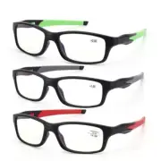 Mens Non Slip Readers Anti-blue Light Reading Glasses Men Portable 0 To +3.5