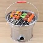 Incinerator Patio BBQ Brazier Wood Burning Fire Pit for Patio Picnic Beach