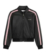 celine tracksuit jacket in soft lambskin FR38 Black