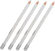 Healvian Sleek White Eyebrow Pencil 4pcs Set Liquid Eyeliner Tool for Contouring Fashion Makeup