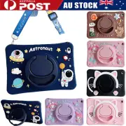 For Samsung Galaxy Tab A A7 S6 Lite A8 Tablet Kids Shockproof Rotate Cover Case