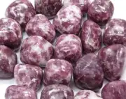 Lepidolite Tumbled Crystal for Calming Stress Relief Serenity Fear Worry