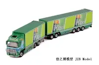 在飛比找Yahoo!奇摩拍賣優惠-WSI 150 Volvo 雙櫃卡車模型 Ristimaa 