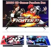 Zmmyuluo Arcade Game Console 26800 Games in 1, 1280X720 Resolution, 3D Games, 4 Players, Fist Fighter Split