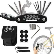 Bicycle Multi Tool | Bike Chain Tool,Multifunctional Portable Bicycle Repair Tool Kit, Lightweight Bicycle Multi Tool Repair Accessories for Outdoor, Road Bike, Travel