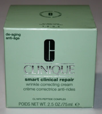 Clinique Smart Clinical Repair Wrinkle Correcting Cream 2.5 oz / 75 ml NEW
