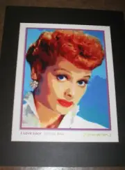 I LOVE LUCY Dramatic Print of LUCILLE BALL by RICHARD ARFSTEN
