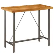 Bar Table Solid Reclaimed Teak 120x58x106 Cm