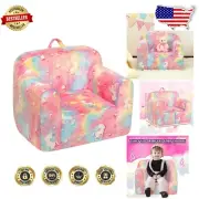 Safe Ultra-Soft Unicorn Chair for Toddlers - Ideal for Reading and Relaxing