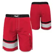 Outerstuff NBA Youth Boys (8-20) Houston Rockets Color Block Swim Trunks
