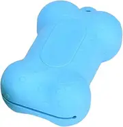 Dog Training Bag, Silicone Dog Bag | Bone Shaped Pet Walking Bag - Portable Dog Bag, Silicone Bag, Sturdy Walking Bag for Dogs