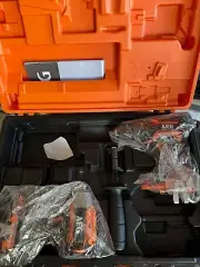 New AEG Brushless Impact & Hammer Drill Driver Skin Only with Case