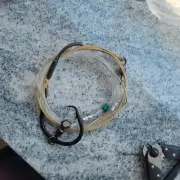 Shark fishing LEADER RIG 20/0 forged circle hook