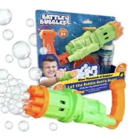 Battle Bubbles Automatic Bubble Machine by BulbHead Non Toxic Brand New