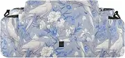 miaozhen White Cockatoos Blue Bird double stroller organizer stroller caddy with cup holders toy organizador para carreola acesorios para baby