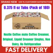 Nestle Coffee Mate Liquid Creamer Singles, Original, Non-Dairy, 0.375 fl oz (180