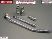 Craftsman 3/8 Drive Ratchet Flex Head Offset 5 pc set