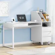 Artiss Computer Desk Home Office Desks Table Drawer Bookshelf