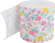 Printed Roll Paper Versatile Use: Toilet Paper Napkin Handkerchief Essential