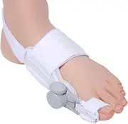 Toe Corrector | Adjustable Knob Big Toe Separators - Foot Wrap for Left or Right Feet, Hallux Correction, Toe Brace for Women Men