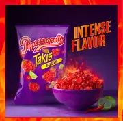 NEW! Popcornopolis Fuego Takis Hot Chili Pepper & Lime Popcorn, SAME DAY SHIP!