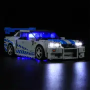 LED Light Kit for Lego 76917 2 Fast 2 Furious Nissan Skyline GT-R (R34)