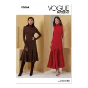 NEW Vogue V2064 Misses' Knit Dresses Pattern By Spotlight