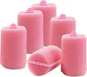 6Pcs Flexible Sleeping Curlers Accessories Large Size Hairdressing Curlers for