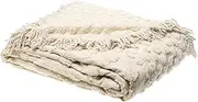 Stylemaster Kingston 100% Cotton Chenille Bedspread Twin, Beige