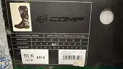 Fox Racing Comp Boots 25839-001-14 Black Size (14)