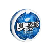 Ice Breakers Sugar Free Mints Cool Mint 24 Tins (3 boxes) Free Shipping