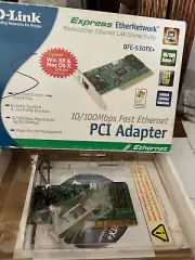 D-Link 10/100 Fast Ethernet Desktop Adapter For Windows 2K/XP/Vista DFE-530TX+